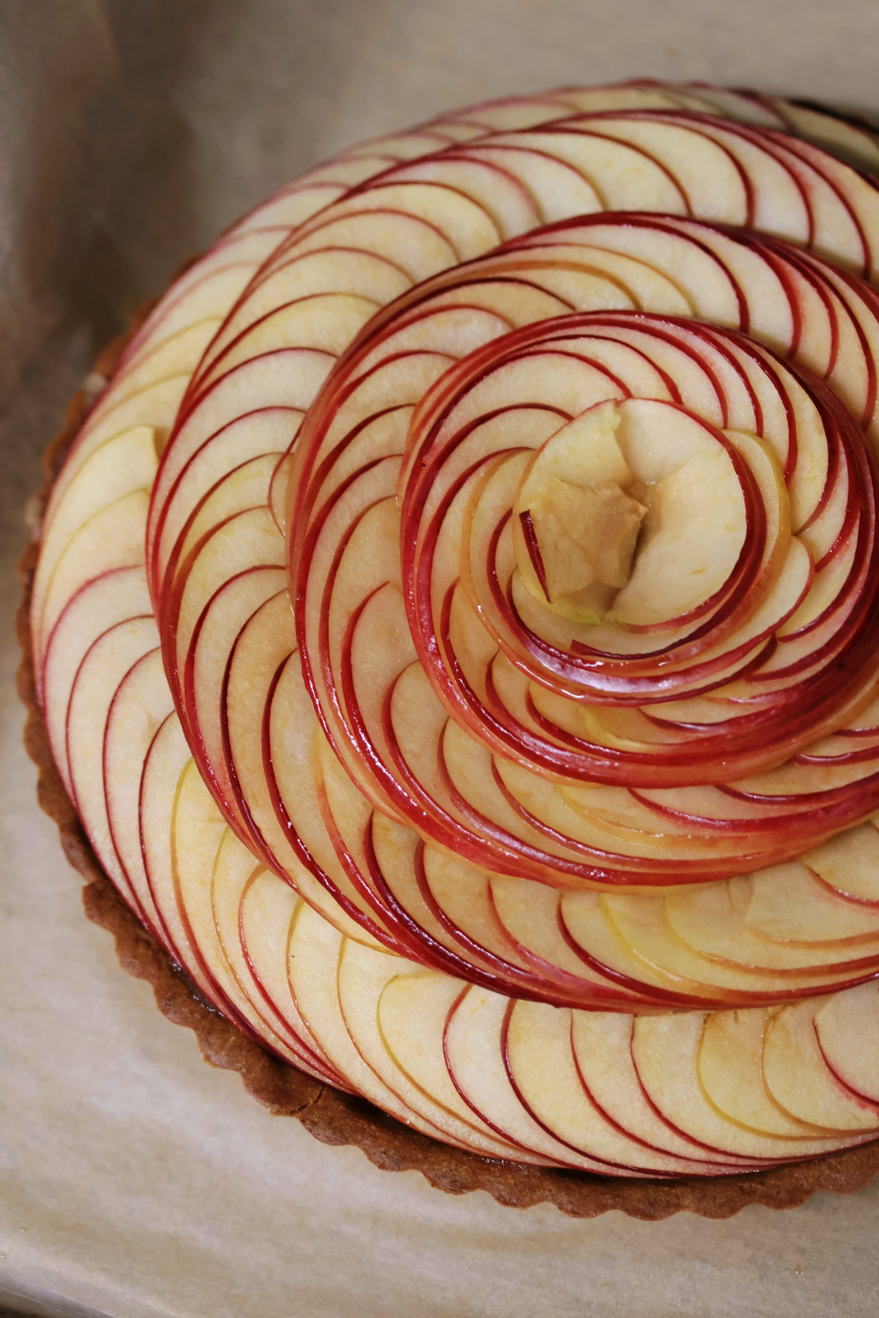 double apple tarte